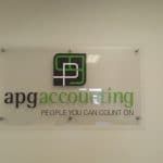 APG Accounting business signage in Yarrawonga, NT