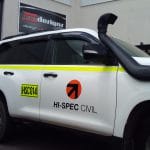 Hi-Spec Car signage - APG - Custom Signs in Yarrawonga, NT