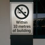 No Smoking Sign - Custom Sign in Yarrawonga, NT